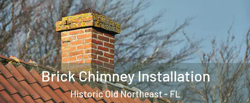Brick Chimney Installation Historic Old Northeast - FL