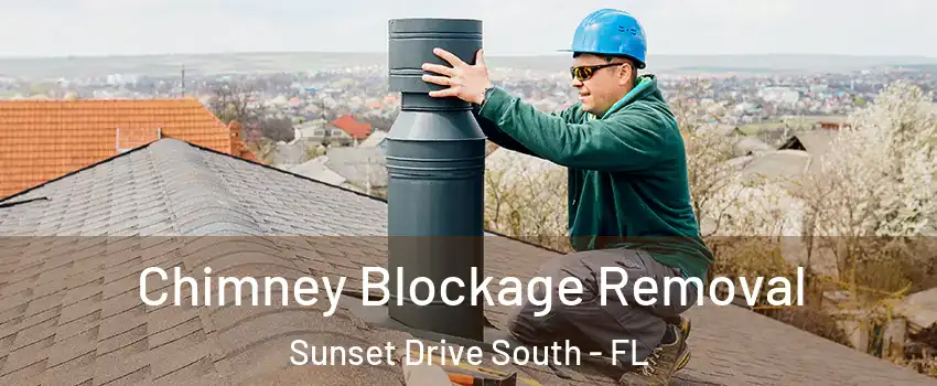 Chimney Blockage Removal Sunset Drive South - FL