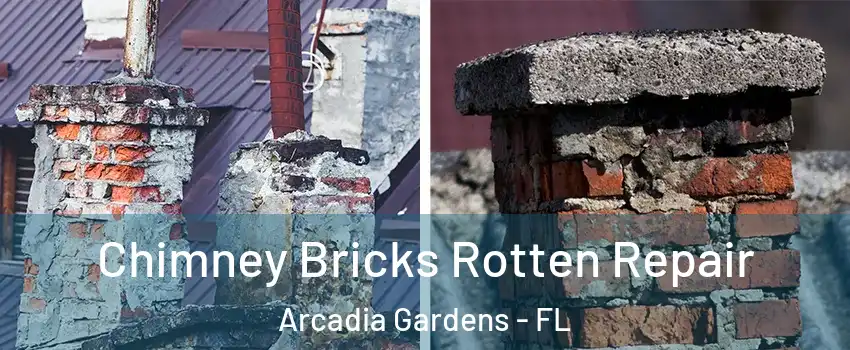 Chimney Bricks Rotten Repair Arcadia Gardens - FL