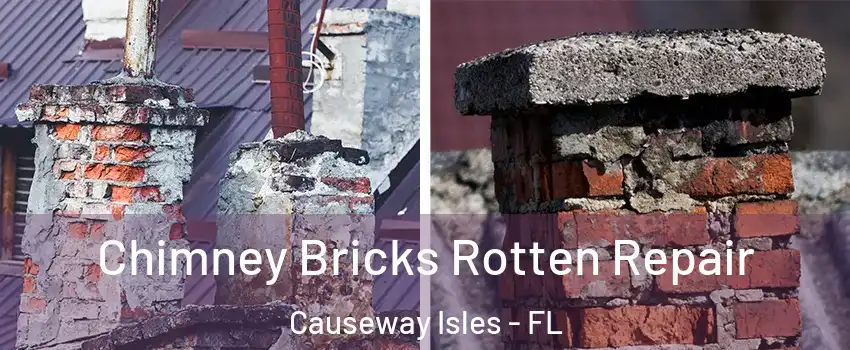 Chimney Bricks Rotten Repair Causeway Isles - FL