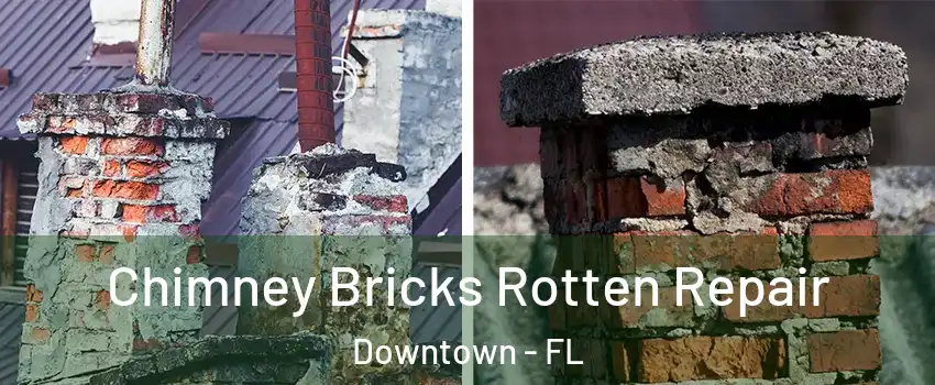 Chimney Bricks Rotten Repair Downtown - FL