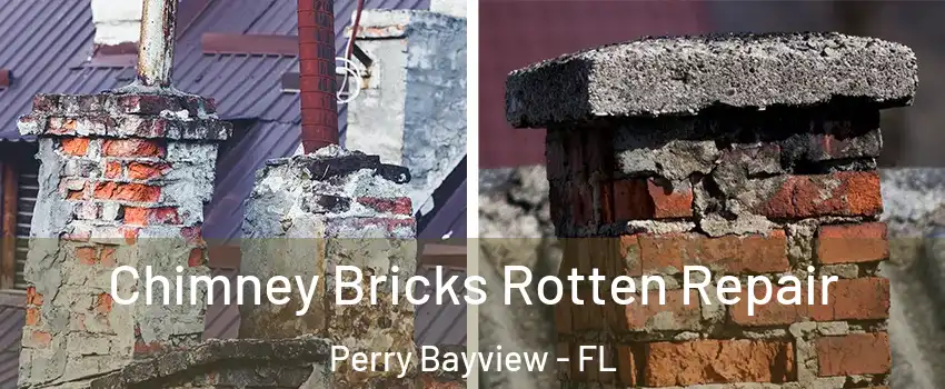 Chimney Bricks Rotten Repair Perry Bayview - FL