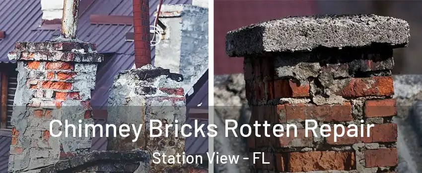 Chimney Bricks Rotten Repair Station View - FL