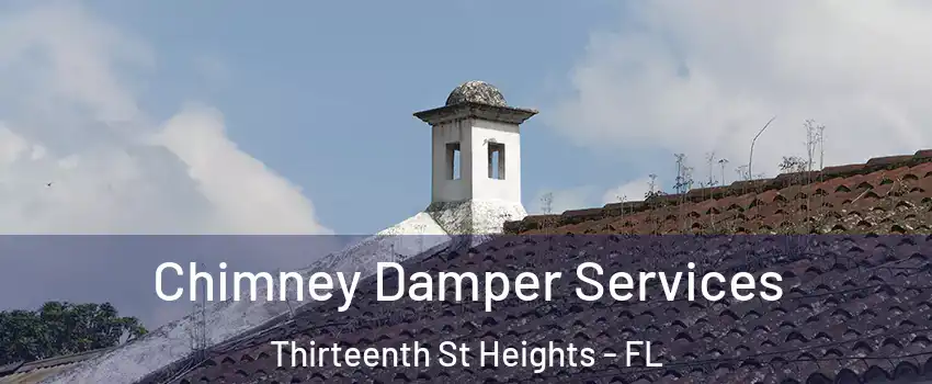 Chimney Damper Services Thirteenth St Heights - FL