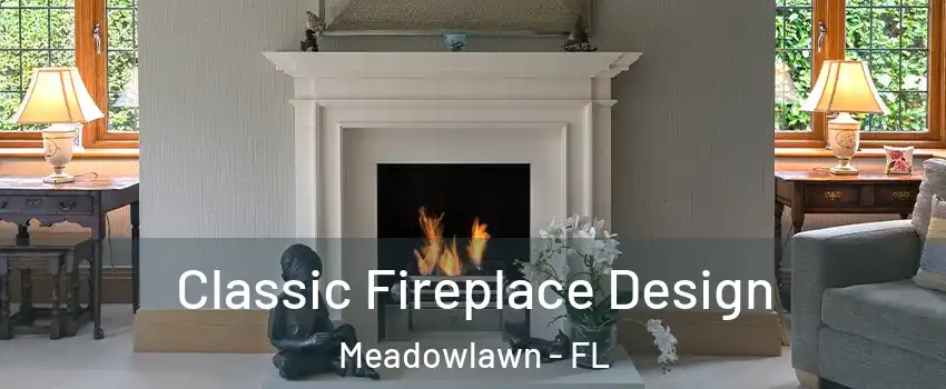 Classic Fireplace Design Meadowlawn - FL