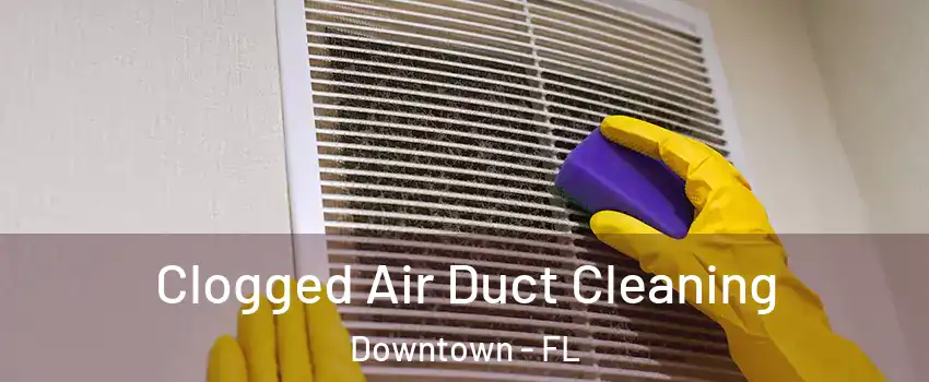 Clogged Air Duct Cleaning Downtown - FL