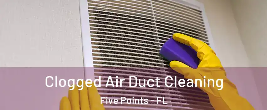 Clogged Air Duct Cleaning Five Points - FL