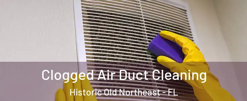 Clogged Air Duct Cleaning Historic Old Northeast - FL