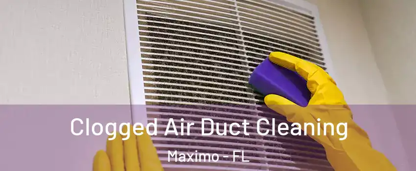 Clogged Air Duct Cleaning Maximo - FL