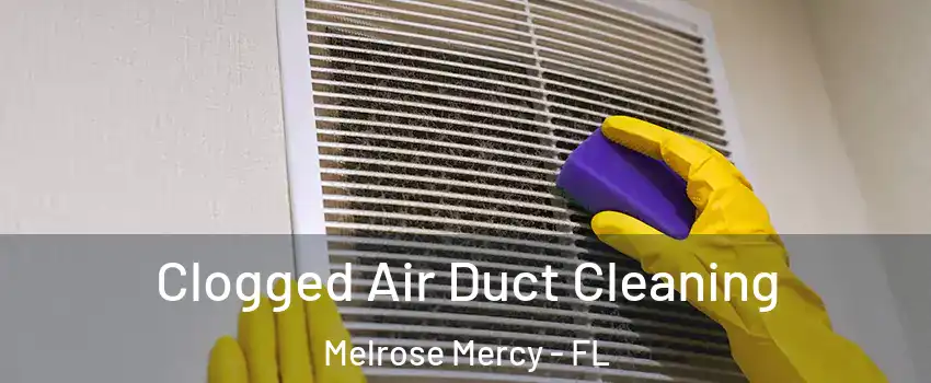 Clogged Air Duct Cleaning Melrose Mercy - FL
