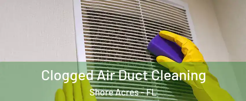 Clogged Air Duct Cleaning Shore Acres - FL