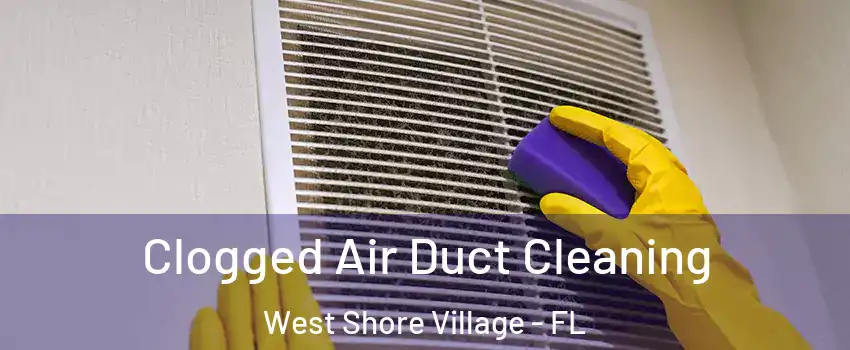 Clogged Air Duct Cleaning West Shore Village - FL
