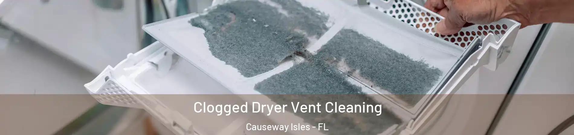 Clogged Dryer Vent Cleaning Causeway Isles - FL