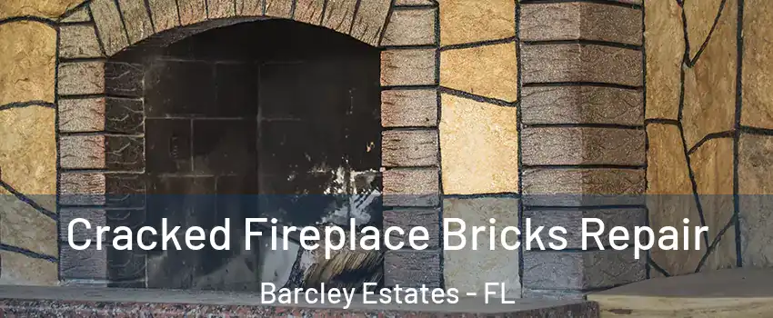 Cracked Fireplace Bricks Repair Barcley Estates - FL