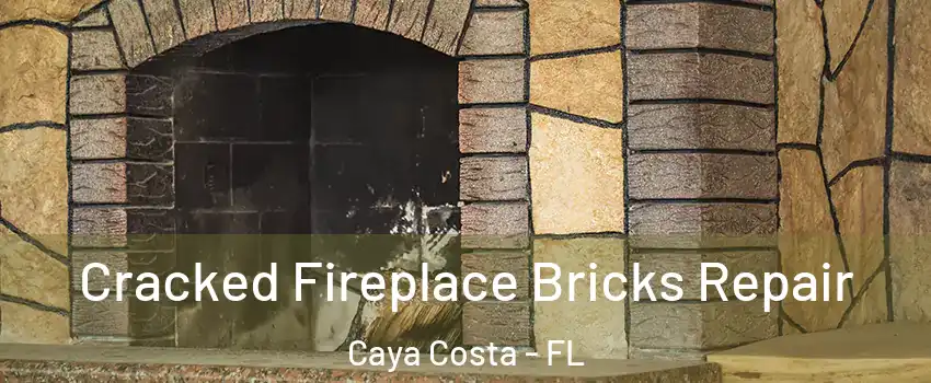 Cracked Fireplace Bricks Repair Caya Costa - FL
