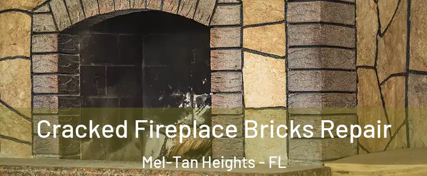 Cracked Fireplace Bricks Repair Mel-Tan Heights - FL