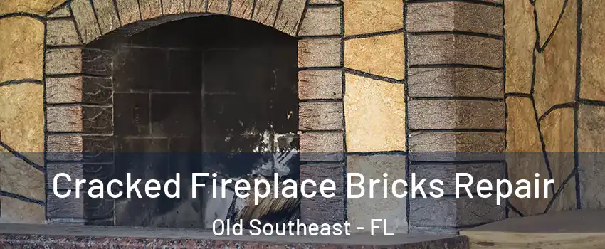 Cracked Fireplace Bricks Repair Old Southeast - FL