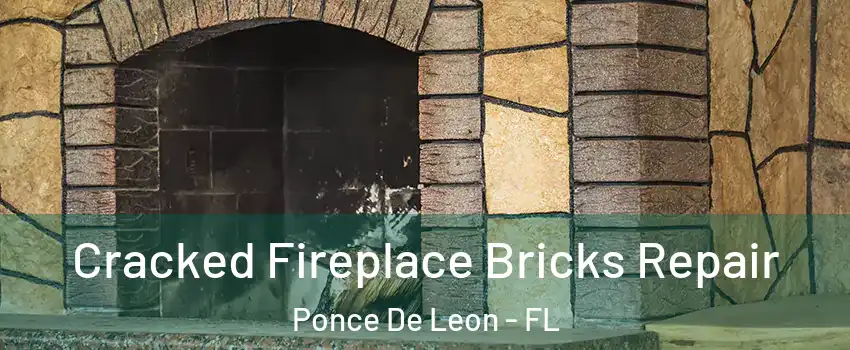 Cracked Fireplace Bricks Repair Ponce De Leon - FL