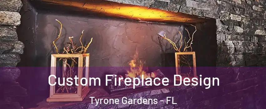 Custom Fireplace Design Tyrone Gardens - FL