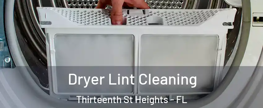 Dryer Lint Cleaning Thirteenth St Heights - FL