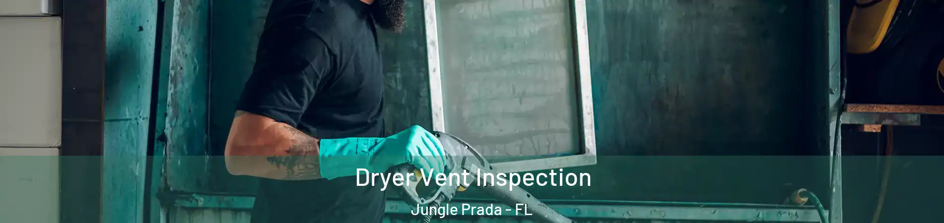 Dryer Vent Inspection Jungle Prada - FL