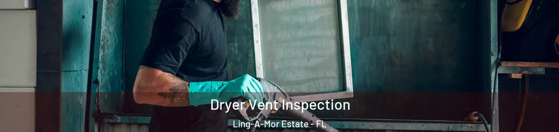 Dryer Vent Inspection Ling-A-Mor Estate - FL