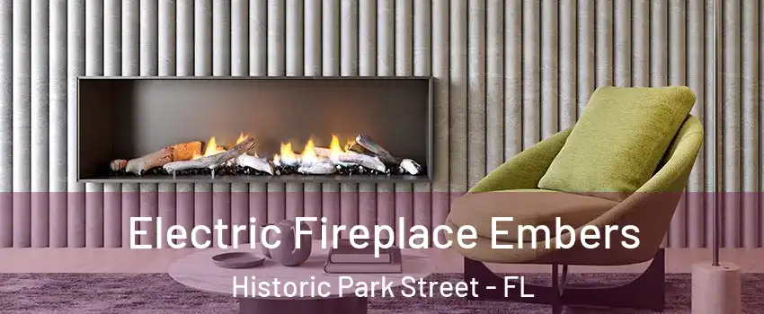 Electric Fireplace Embers Historic Park Street - FL