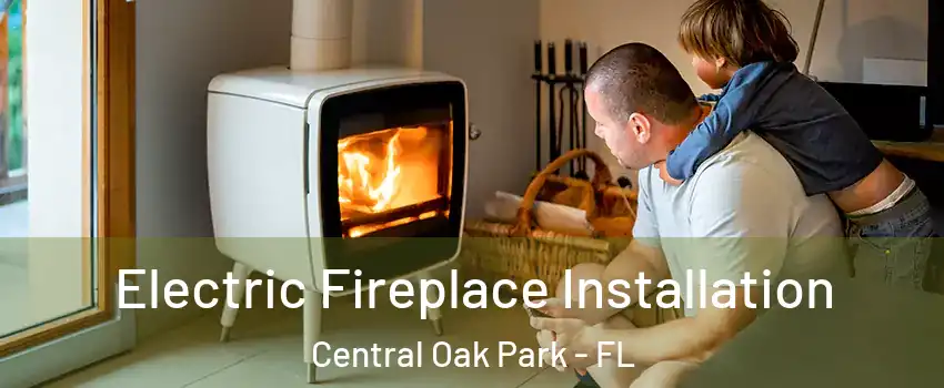 Electric Fireplace Installation Central Oak Park - FL