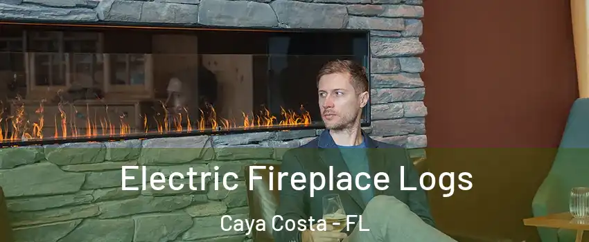 Electric Fireplace Logs Caya Costa - FL