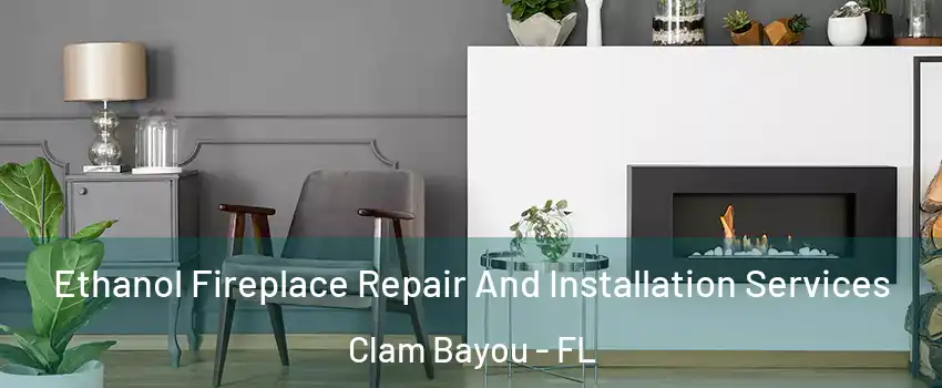 Ethanol Fireplace Repair And Installation Services Clam Bayou - FL