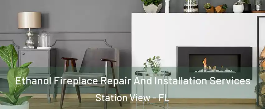 Ethanol Fireplace Repair And Installation Services Station View - FL