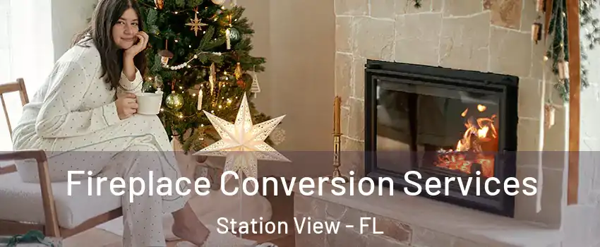 Fireplace Conversion Services Station View - FL