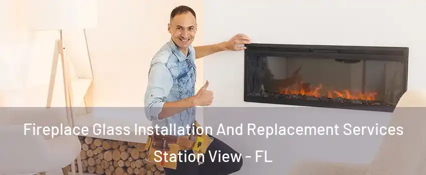 Fireplace Glass Installation And Replacement Services Station View - FL