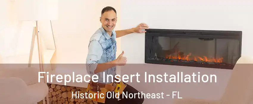 Fireplace Insert Installation Historic Old Northeast - FL