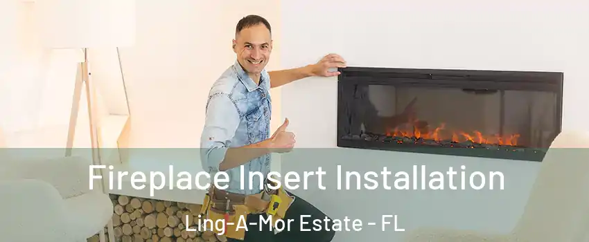 Fireplace Insert Installation Ling-A-Mor Estate - FL