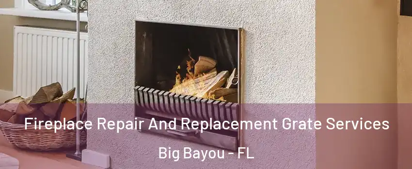 Fireplace Repair And Replacement Grate Services Big Bayou - FL