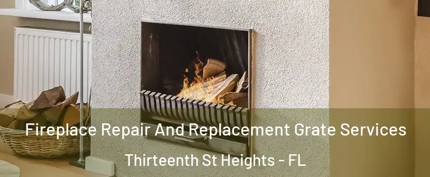 Fireplace Repair And Replacement Grate Services Thirteenth St Heights - FL