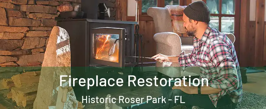 Fireplace Restoration Historic Roser Park - FL