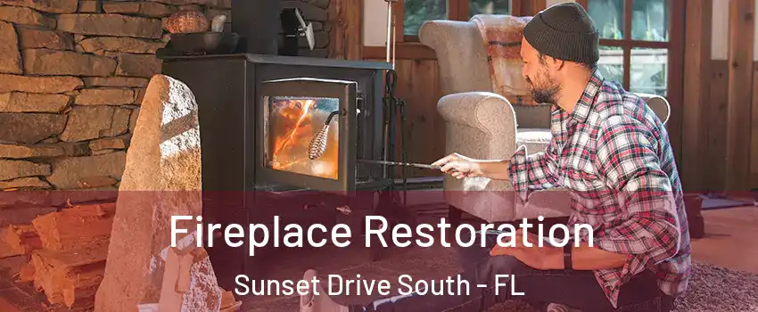 Fireplace Restoration Sunset Drive South - FL