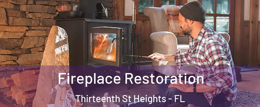 Fireplace Restoration Thirteenth St Heights - FL