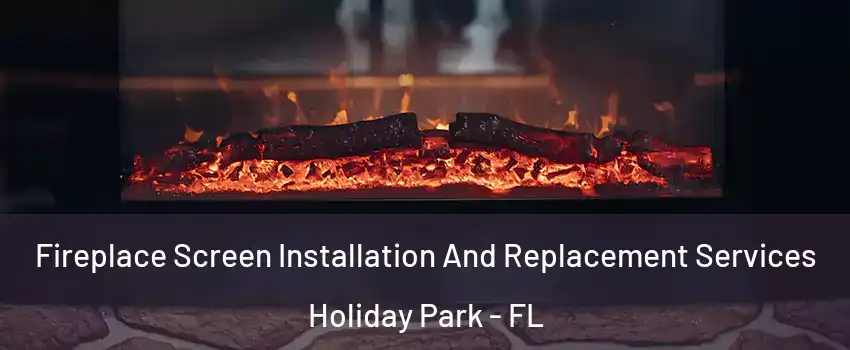Fireplace Screen Installation And Replacement Services Holiday Park - FL