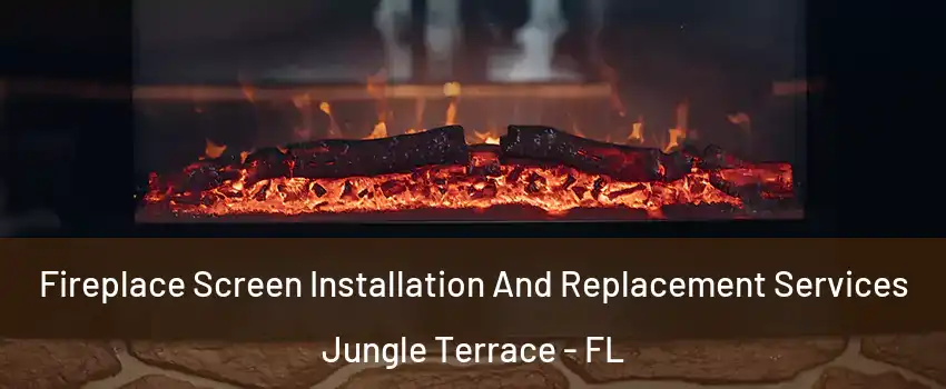 Fireplace Screen Installation And Replacement Services Jungle Terrace - FL