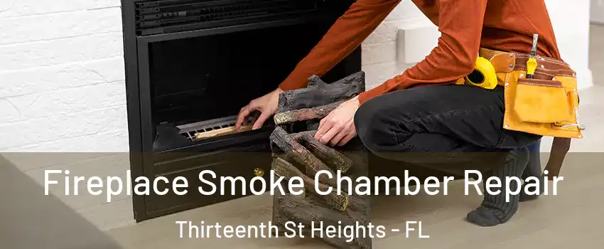Fireplace Smoke Chamber Repair Thirteenth St Heights - FL