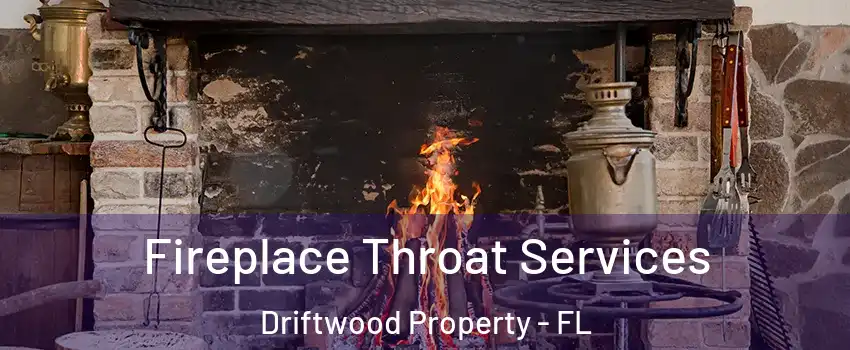 Fireplace Throat Services Driftwood Property - FL