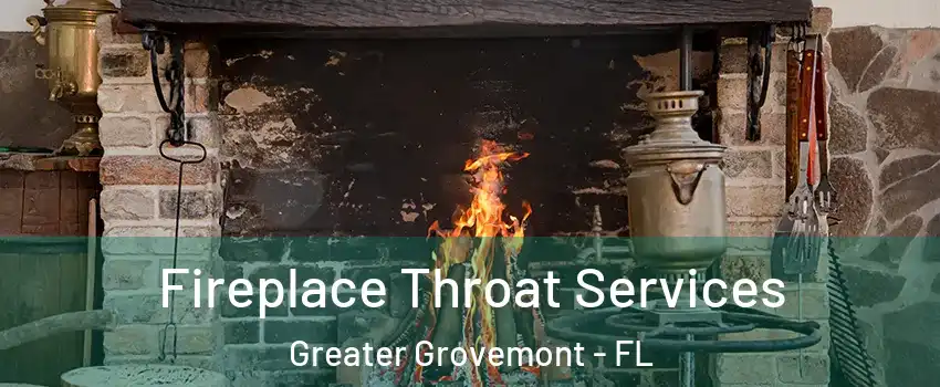 Fireplace Throat Services Greater Grovemont - FL