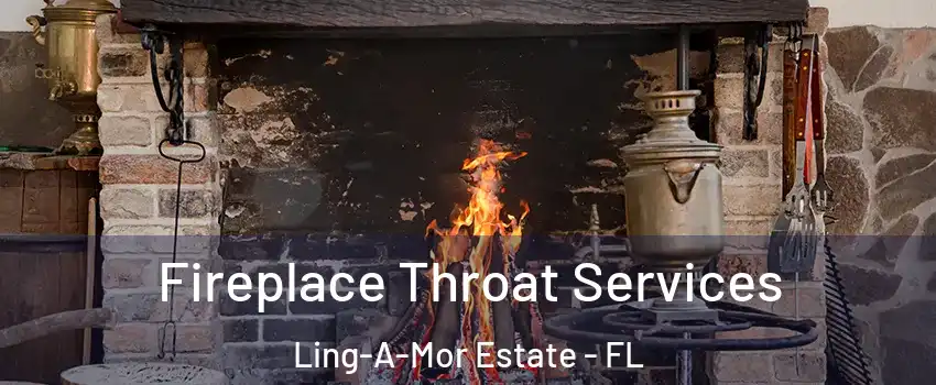 Fireplace Throat Services Ling-A-Mor Estate - FL
