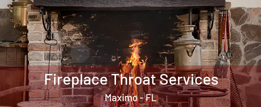 Fireplace Throat Services Maximo - FL