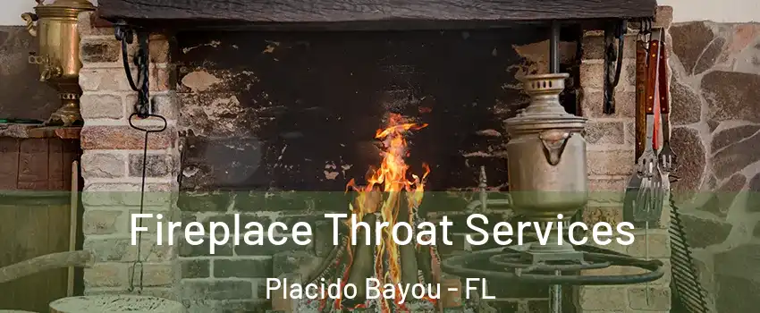 Fireplace Throat Services Placido Bayou - FL