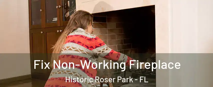 Fix Non-Working Fireplace Historic Roser Park - FL