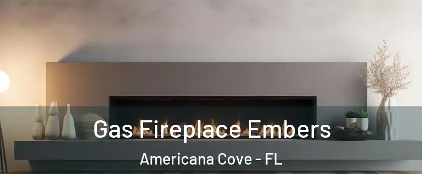 Gas Fireplace Embers Americana Cove - FL